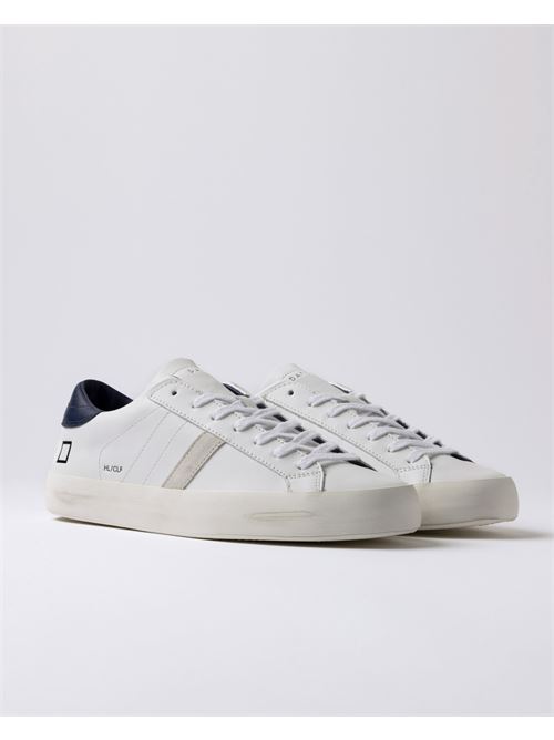 Scarpe Hill Low Calf Colore white/blue DATE | HILL LOW CALFWHITE BLUE